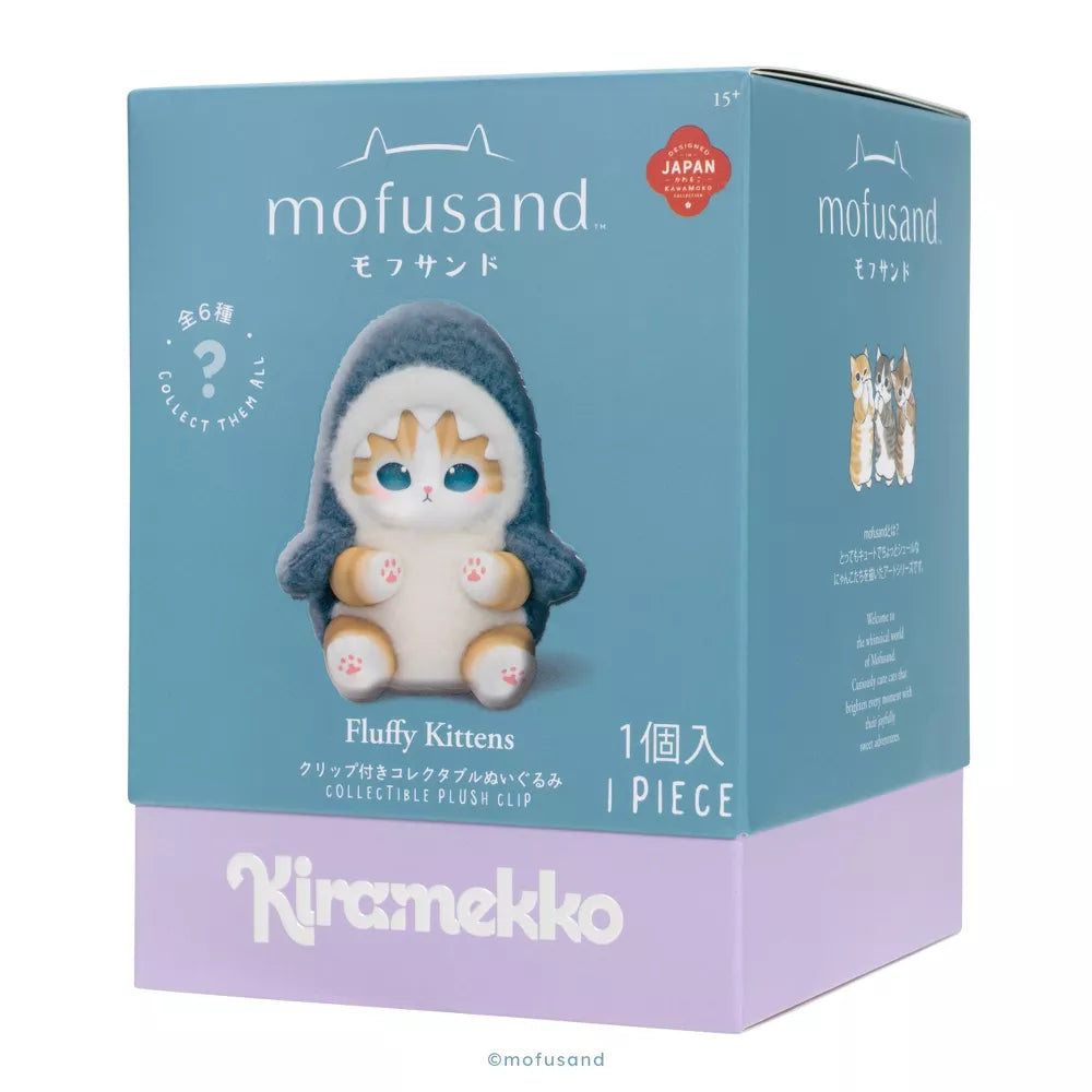 Mofusand 6" Kiramekko Roto Plush Clips Surprise Collectables