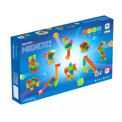 Geomag Magnetic Blocks Gems 24