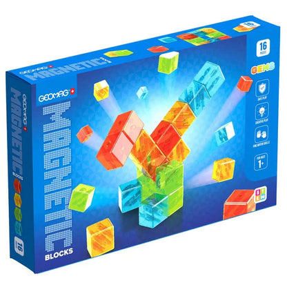 Geomag Magnetic Blocks Gems 16