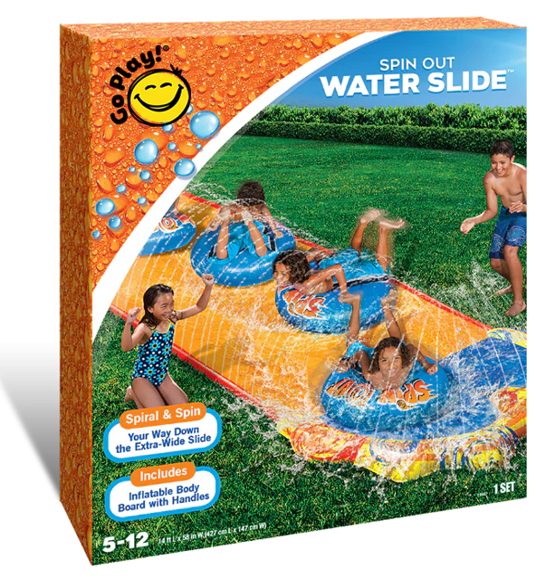 Go Play! Spin Out Water Slide
