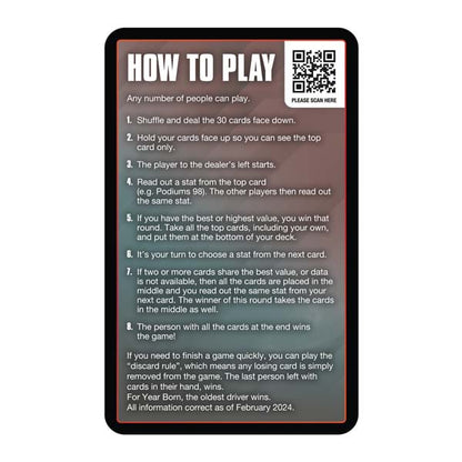 Top Trumps Specials Grand Prix