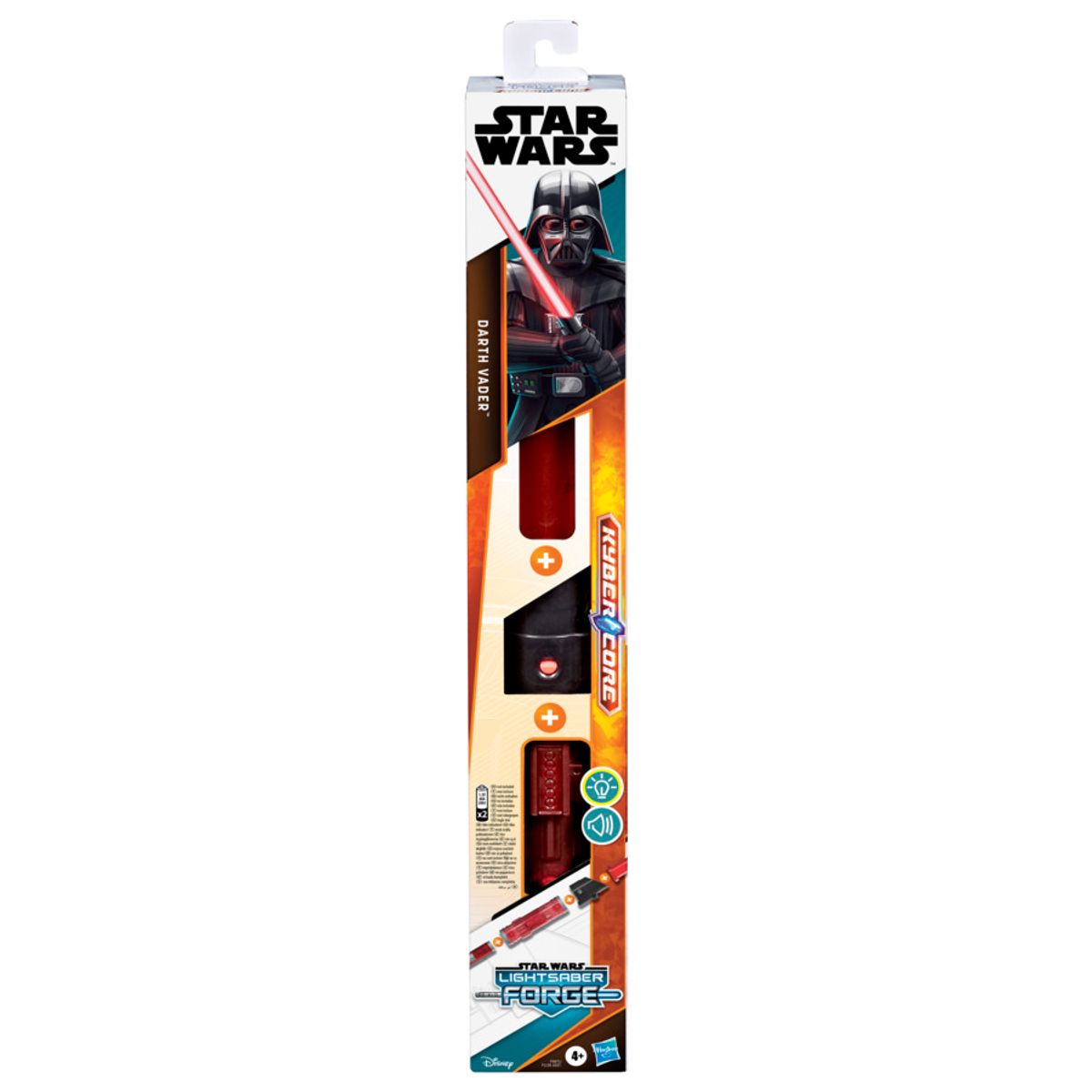 Star Wars Lightsaber Forge Kyber Core Darth Vader Red Customizable Electronic Lightsaber