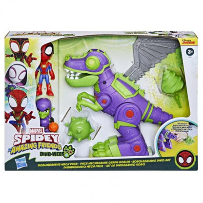 Marvel Spidey And Friends Dino Webs Goblinsaurus Mech Pack