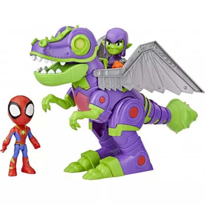 Marvel Spidey And Friends Dino Webs Goblinsaurus Mech Pack