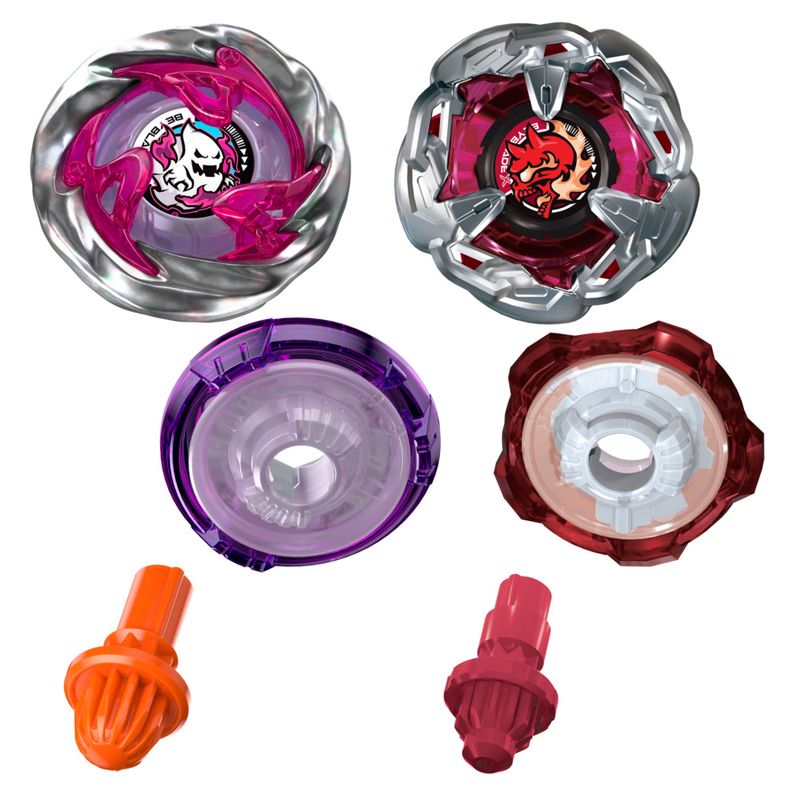 Beyblade X Circle Ghost 0-80GB & Chain Incendio 5-60HT Dual Pack Set
