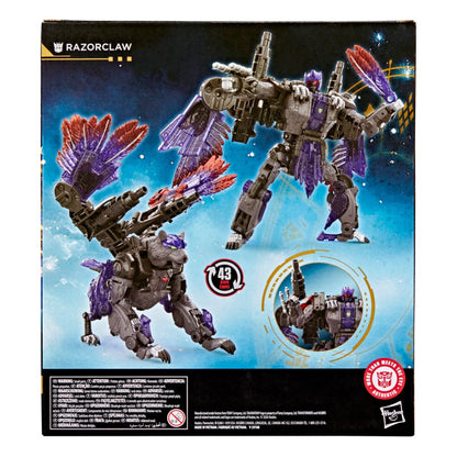 Transformers Age of the Primes Leader Class Razorclaw Action Figure