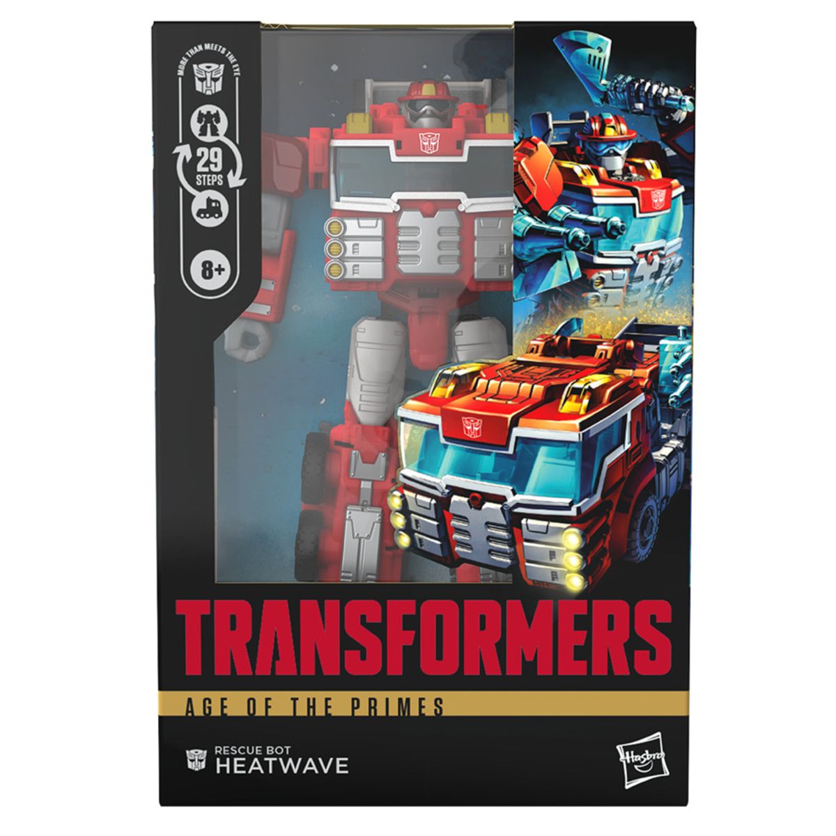 Transformers Age of the Primes Voyager Class Rescue Bot Heatwave Action Figure