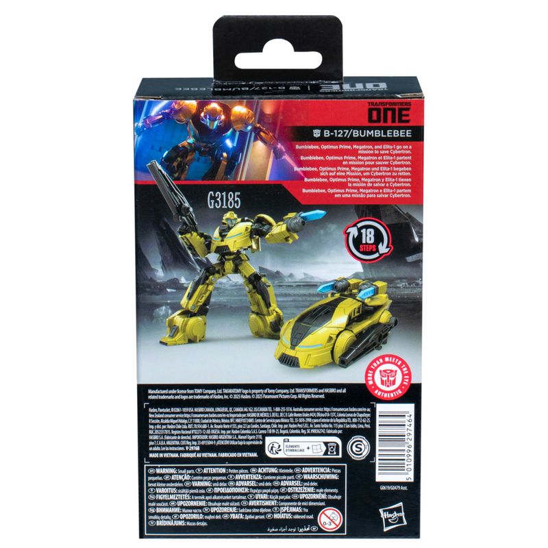 Transformers Studio Series Deluxe Class Transformers One Bumblebee Action Figure