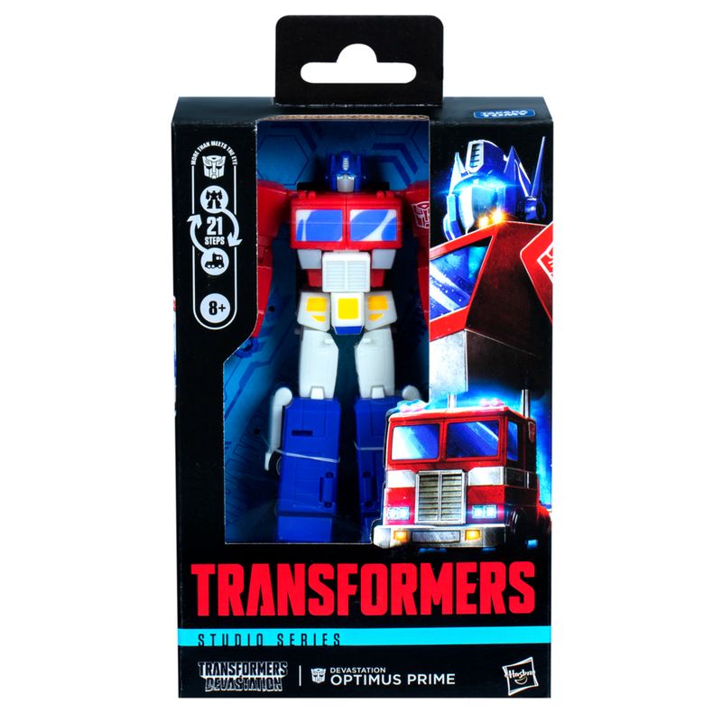 Transformers Studio Series Deluxe Class Transformers: Devastation Optimus Prime Action Figure