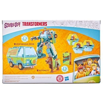 Transformers Scooby Doo Mysterious Prime & Automutt Converting Action Figure Set