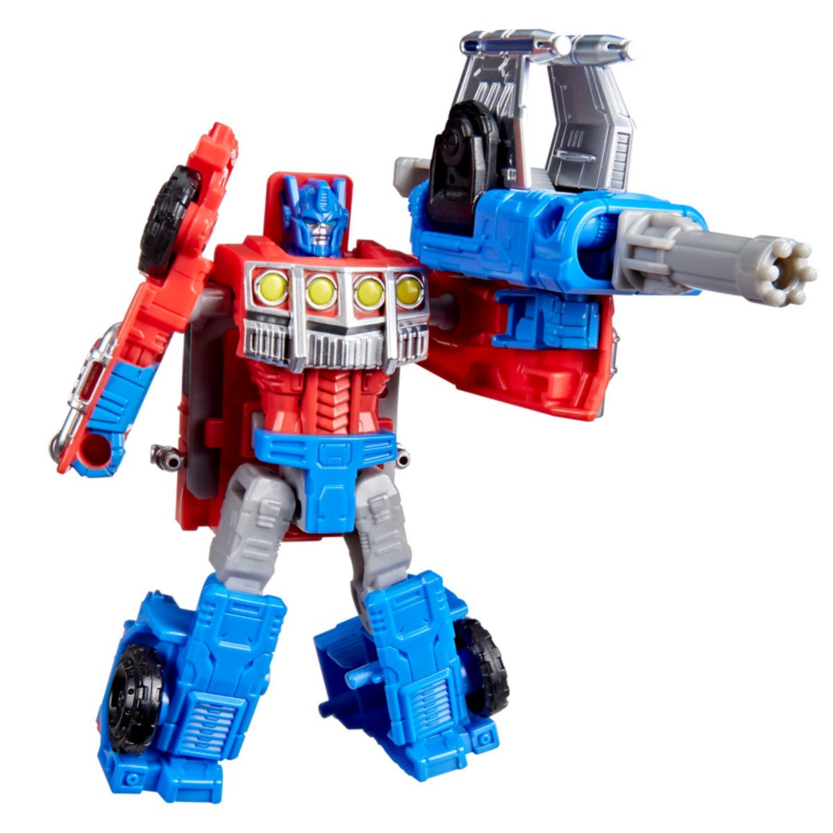 Transformers Cyberworld  Armored Cyber Changers Optimus Prime Action Figure