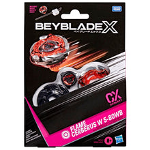 Beyblade X Flame Cerberus W 5-80WB CX Starter Pack Top and Launcher
