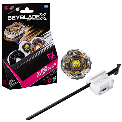 Beyblade X Fang Leon T 4-60U CX Starter Pack Top and Launcher
