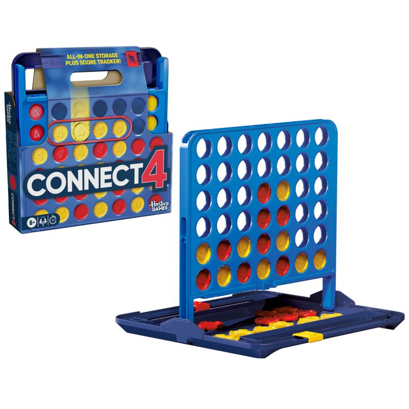 Connect 4 Game All-in-1 Storage Game