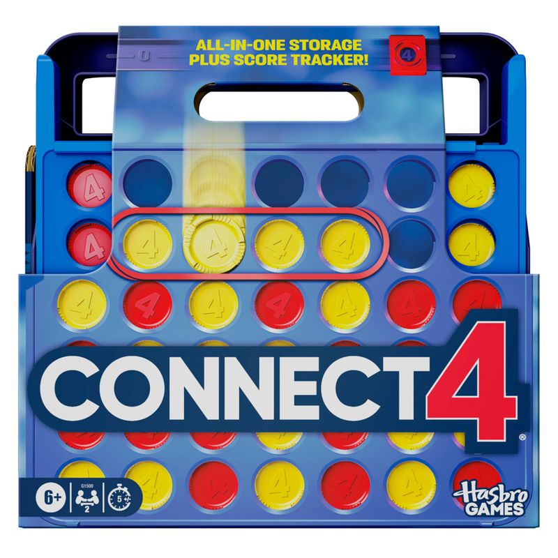 Connect 4 Game All-in-1 Storage Game
