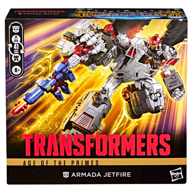 Convert Armada Jetfire between robot and jet modes.