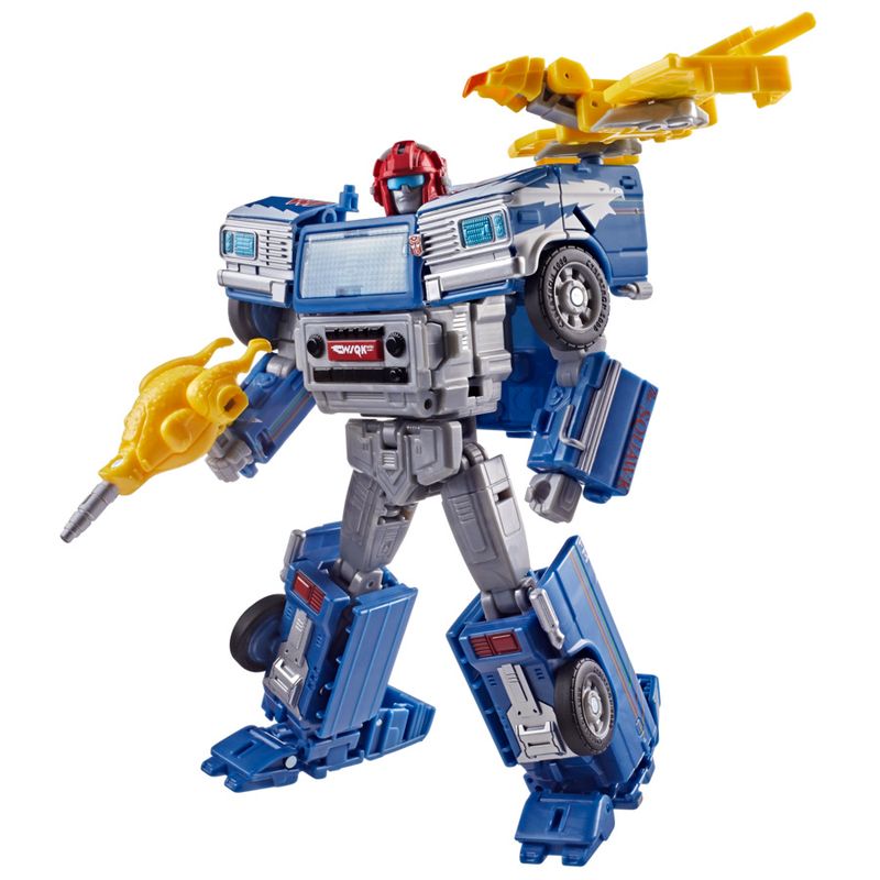 Transformers Stranger Things Freakwency & 8-Trax Action Figure