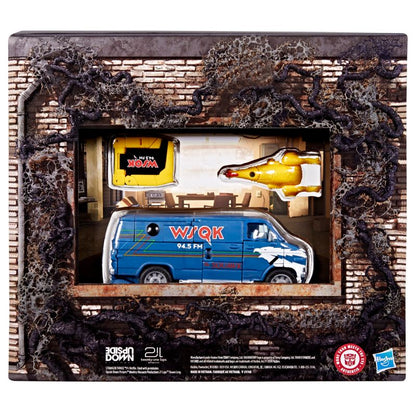 Transformers Stranger Things Freakwency & 8-Trax Action Figure