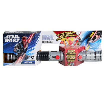 Star Wars Electronic Double-Bladed Lightsaber Darth Maul