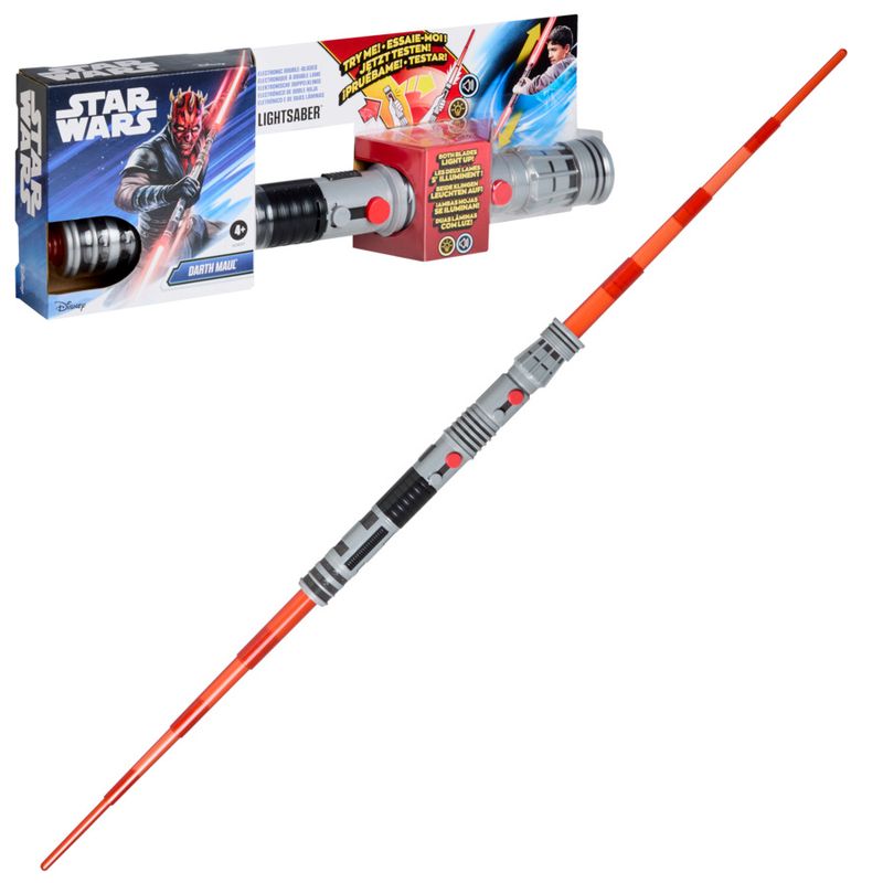 Star Wars Electronic Double-Bladed Lightsaber Darth Maul