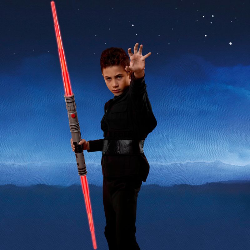 Star Wars Electronic Double-Bladed Lightsaber Darth Maul