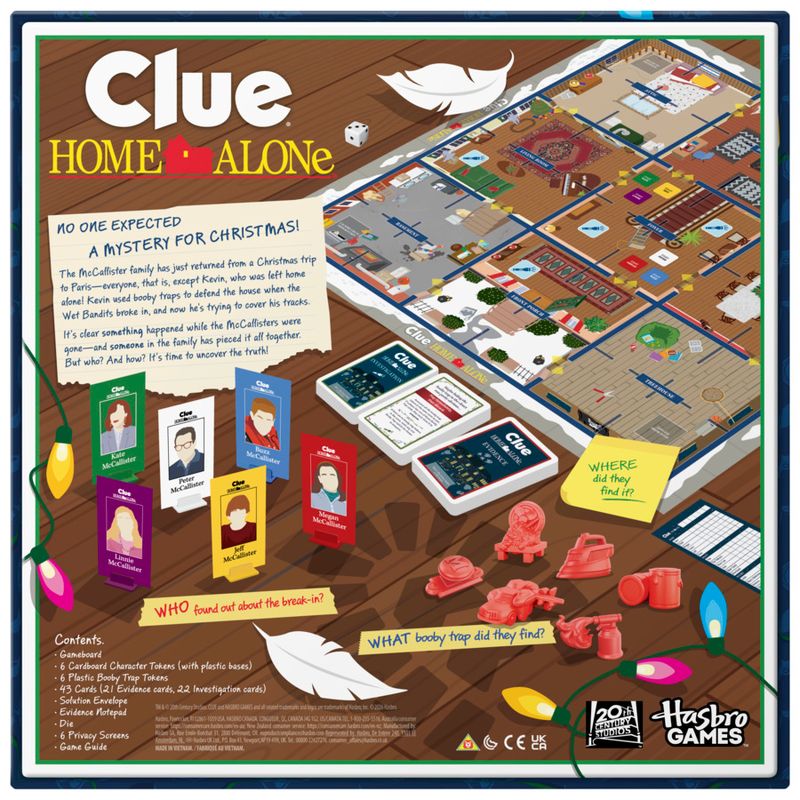 Clue Home Alone Edition Board Game