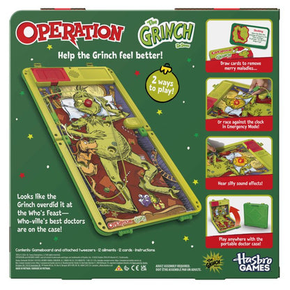 Operation The Grinch Edition Board Game