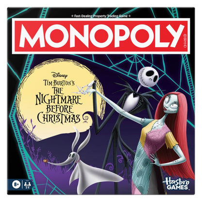 Monopoly Disney Tim Burton's The Nightmare Before Christmas Edition Board Game