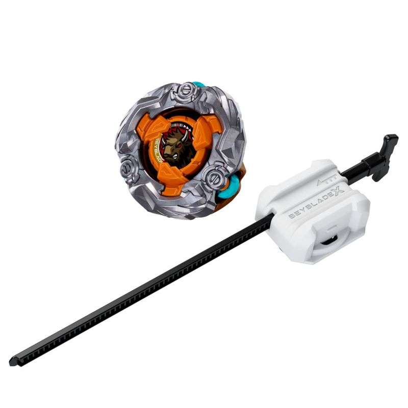 Beyblade X Valor Bison FB UX Infinity Starter Pack Top and Launcher