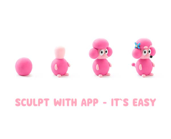 Hey Clay Bluey & Friends Set (15 cans)