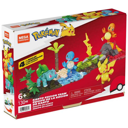 Mega Blocks Pokemon Kanto Team