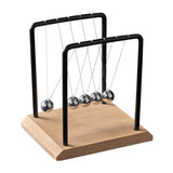 Newton Cradle 14cm beach timber
