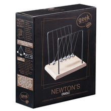 Newton Cradle 14cm beach timber
