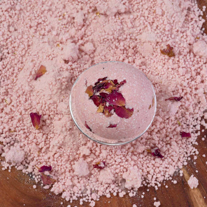 Bath Bomb Rose Petals