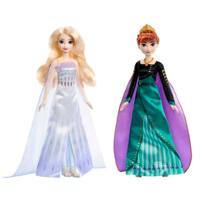 Disney Frozen 2 Queen Anna and Elsa the Snow Queen Fashion Doll Set