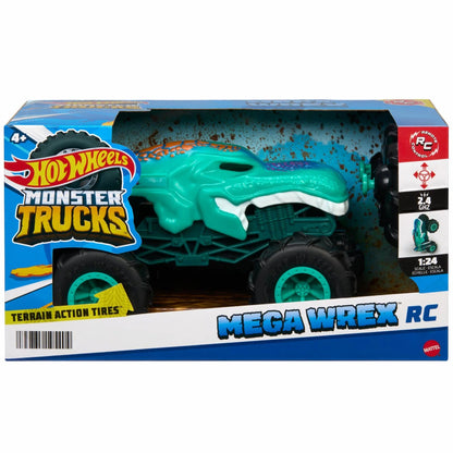 Hot Wheels Remote Control 1:24 Scale Mega Wrex