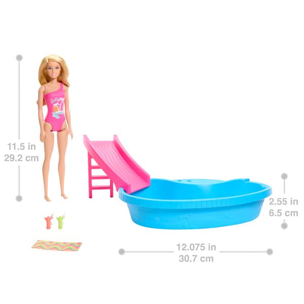 Barbie Pool With Doll