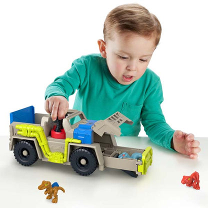 Imaginext Jurassic World Track & Transport Dino Truck