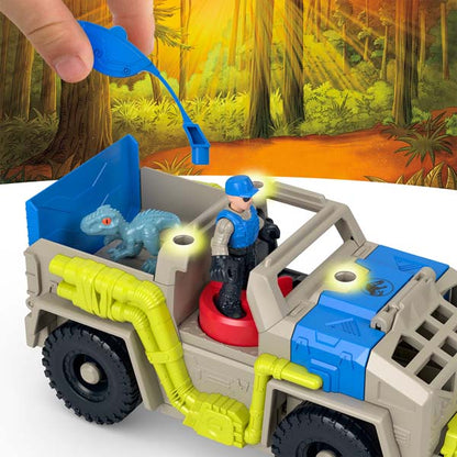 Imaginext Jurassic World Track & Transport Dino Truck