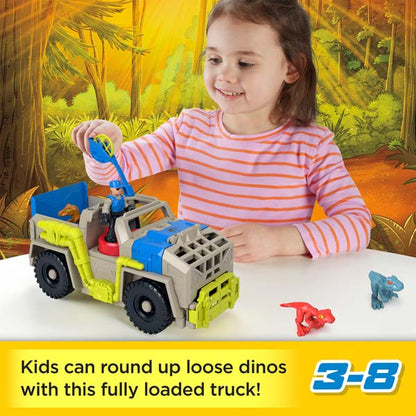 Imaginext Jurassic World Track & Transport Dino Truck