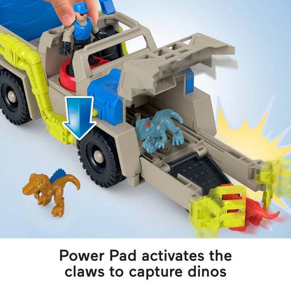 Imaginext Jurassic World Track & Transport Dino Truck