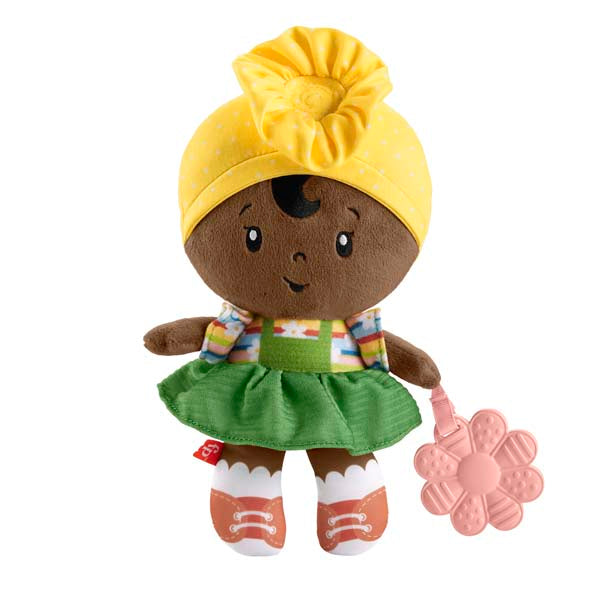 Fisher-Price Cuddle & Chime First Babydolls with Flower Teether