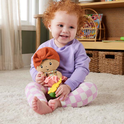 Fisher-Price Cuddle & Chime First Babydolls with Butterfly Teether