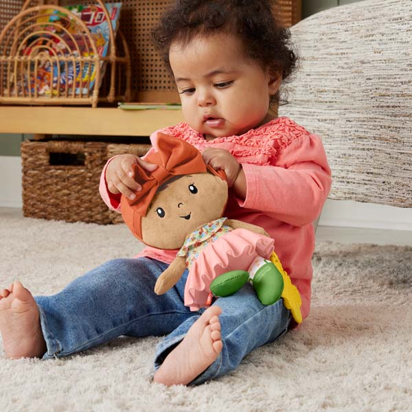 Fisher-Price Cuddle & Chime First Babydolls with Butterfly Teether