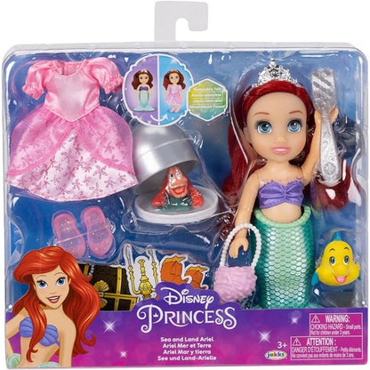 Disney Princess Petite Doll "Sea To Land" Ariel Doll