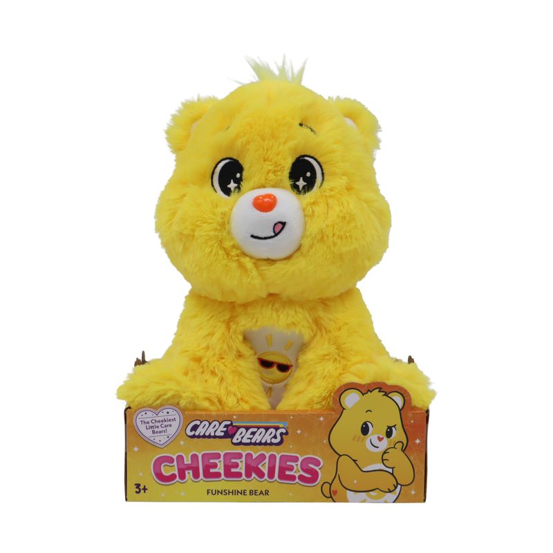 Care Bears Cheekies 9" Plush Funshine Bear