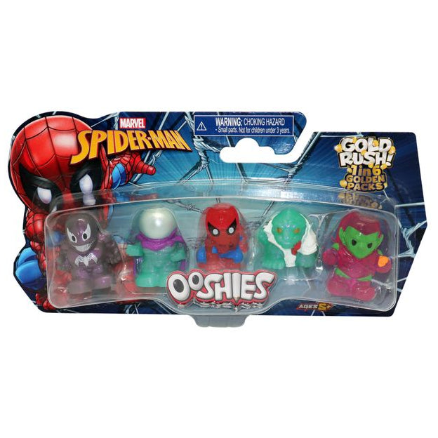 Ooshies Marvel Spiderman 5 Pack
