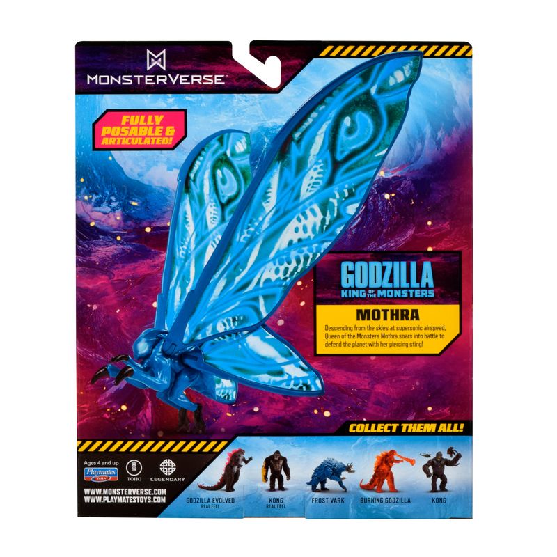 Monsterverse 6" Basic Figure Godzilla King of Monsters Mothra