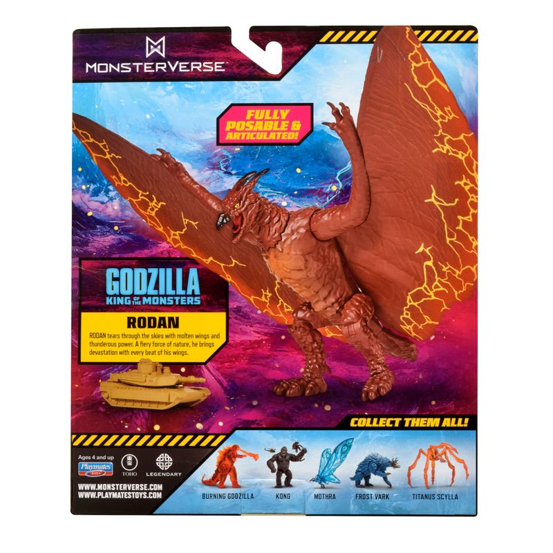 Monsterverse 6" Basic Figure Godzilla King of Monsters Rodan