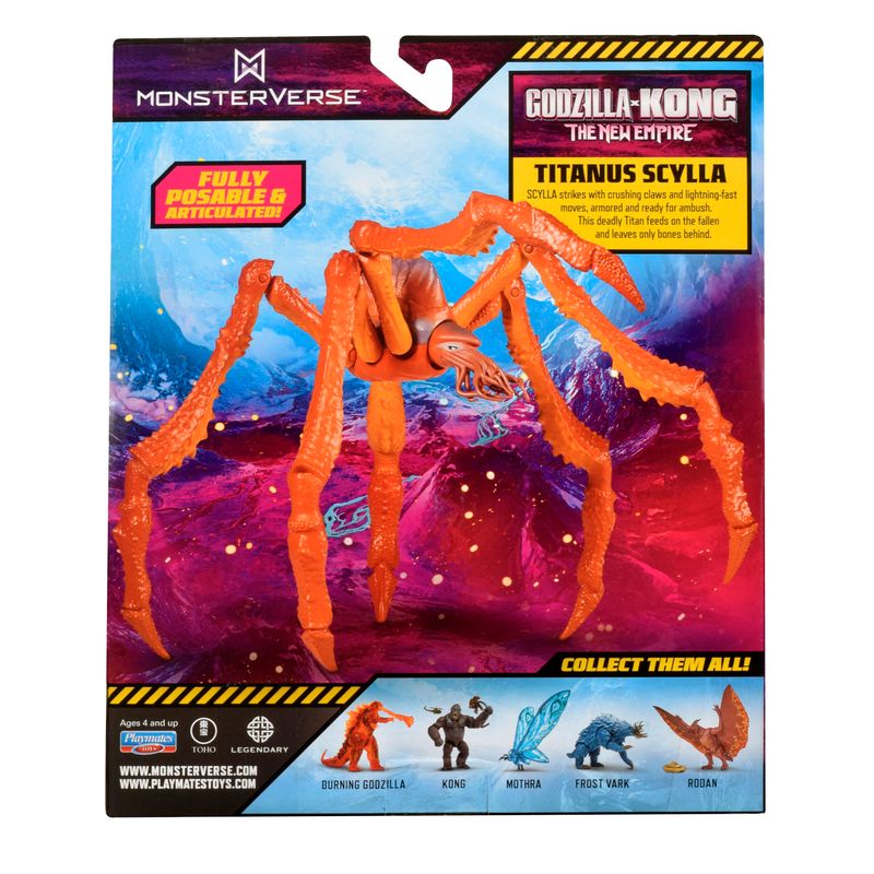 Monsterverse 6" Basic Figure The New Empire Titanus Scylla